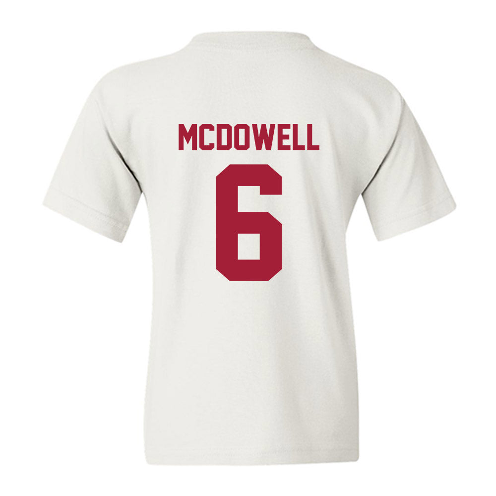 Arkansas - NCAA Softball : Ella McDowell - Generic Shersey Youth T-Shirt-1