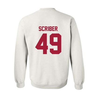 Arkansas - NCAA Football : Braxton Scriber - Generic Shersey Crewneck Sweatshirt-1