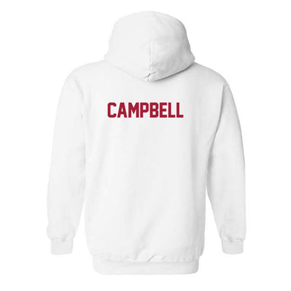 Arkansas - NCAA Women's Track & Field : Abigail Campbell - Generic Shersey Hooded Sweatshirt-1