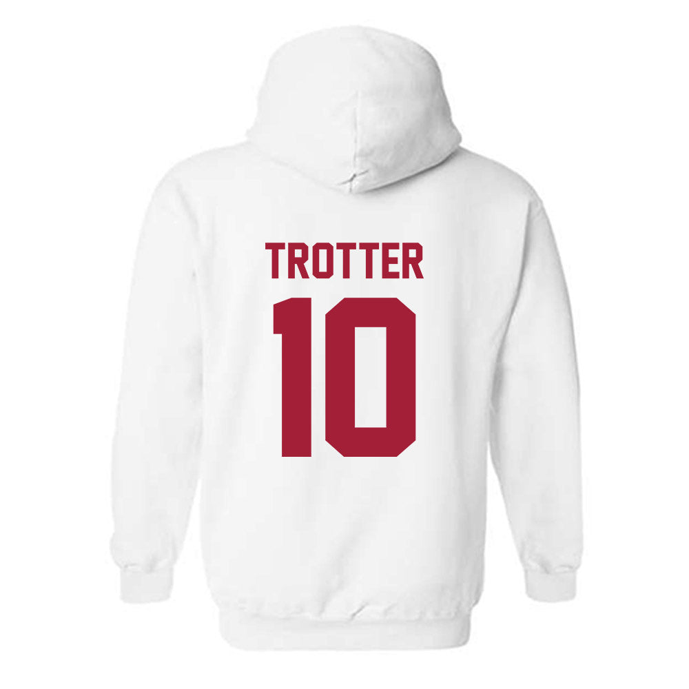 Arkansas - NCAA Football : Cade Trotter - Generic Shersey Hooded Sweatshirt-1