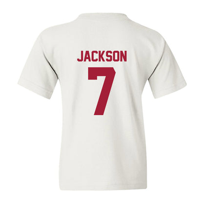 Arkansas - NCAA Football : KJ Jackson - Generic Shersey Youth T-Shirt-1