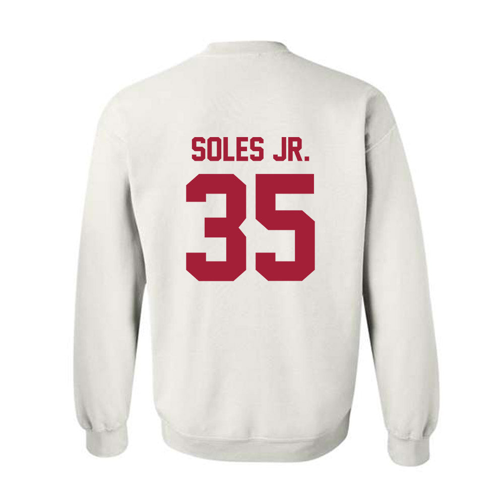 Arkansas - NCAA Football : Steven Soles Jr. - Generic Shersey Crewneck Sweatshirt-1