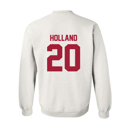 Arkansas - NCAA Baseball : Max Holland - Generic Shersey Crewneck Sweatshirt-1