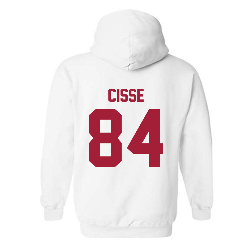 Arkansas - NCAA Football : Ismael Cisse - Generic Shersey Hooded Sweatshirt-1