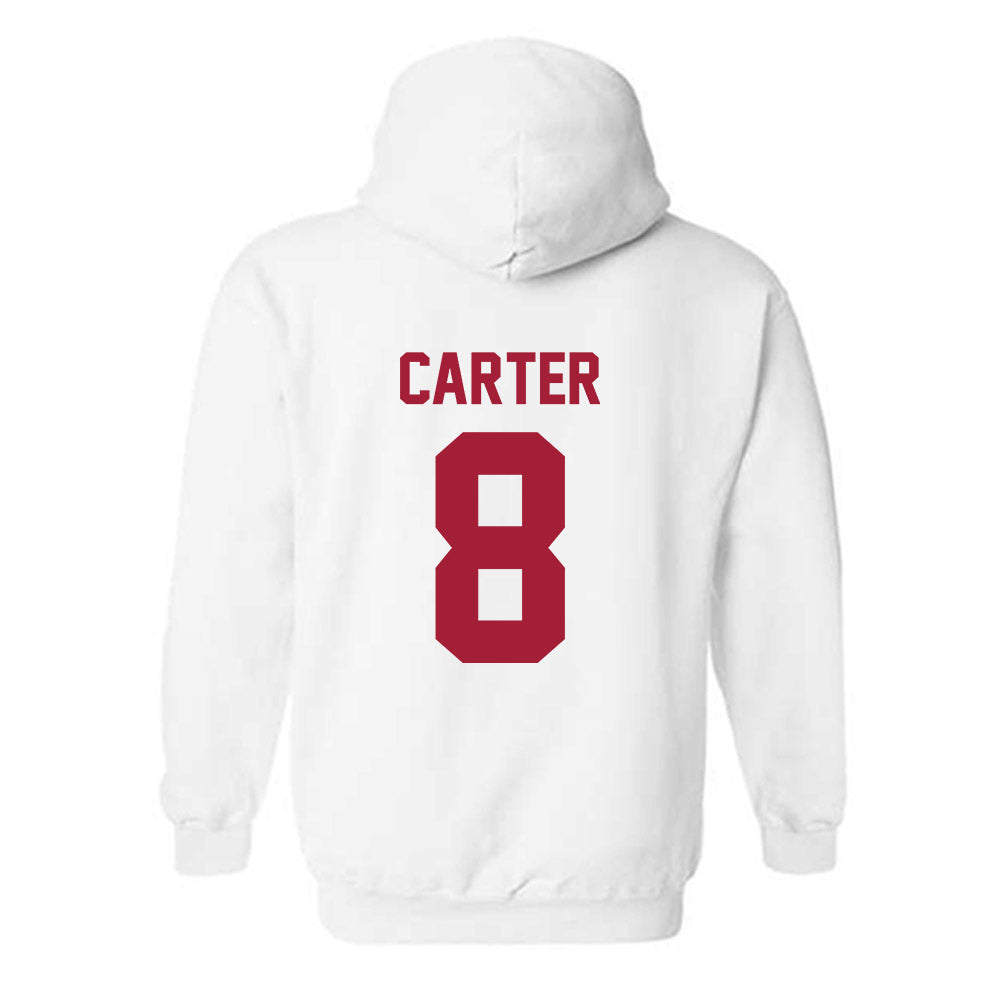Arkansas - NCAA Women's Soccer : Kate Carter - Hooded Sweatshirt
