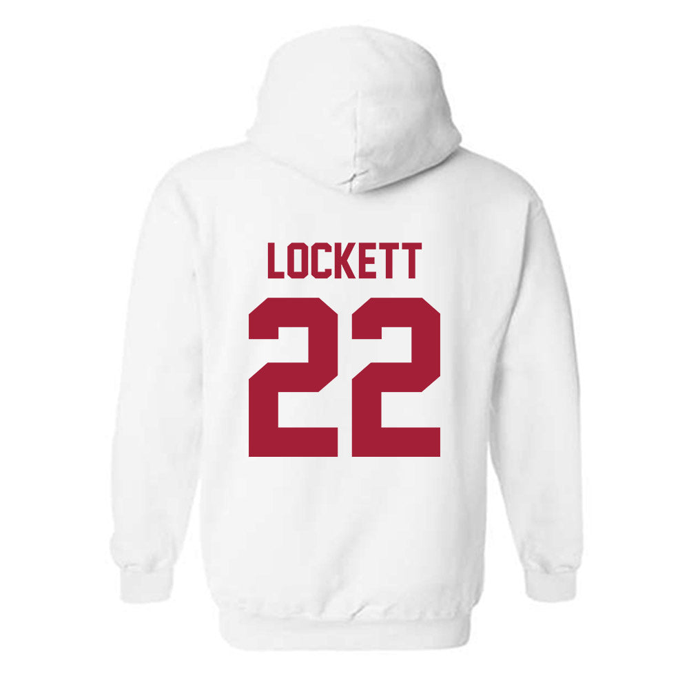 Arkansas - NCAA Football : Tay Lockett - Generic Shersey Hooded Sweatshirt-1