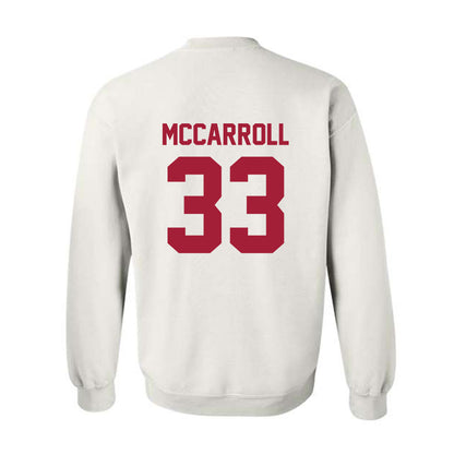 Arkansas - NCAA Women's Volleyball : Maggie McCarroll - Generic Shersey Crewneck Sweatshirt-1