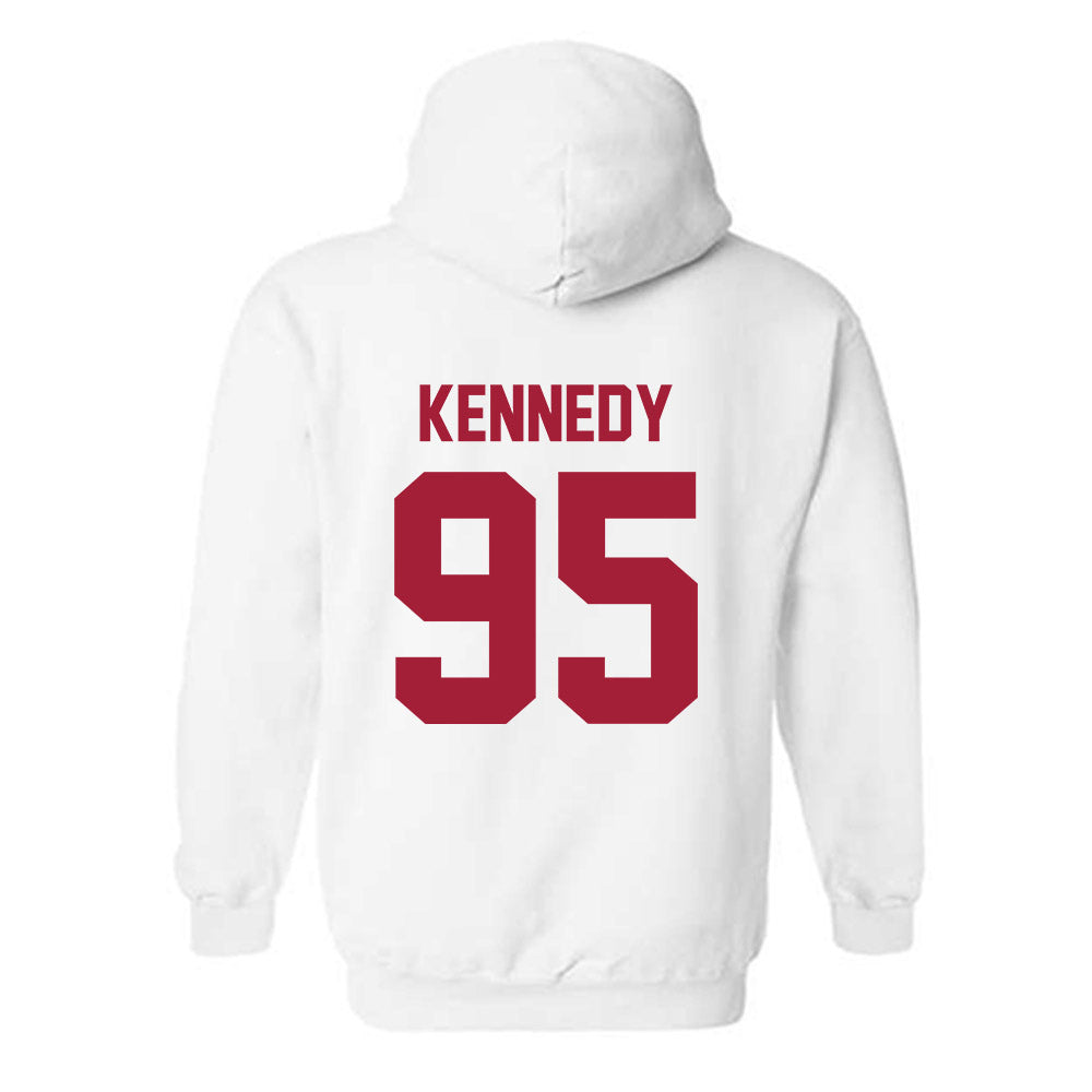 Arkansas - NCAA Football : Anthony Kennedy - Generic Shersey Hooded Sweatshirt-1