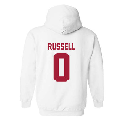 Arkansas - NCAA Football : Braylen Russell - Generic Shersey Hooded Sweatshirt-1