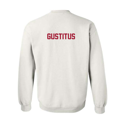 Arkansas - NCAA Women's Gymnastics : Madison Gustitus - Generic Shersey Crewneck Sweatshirt-1