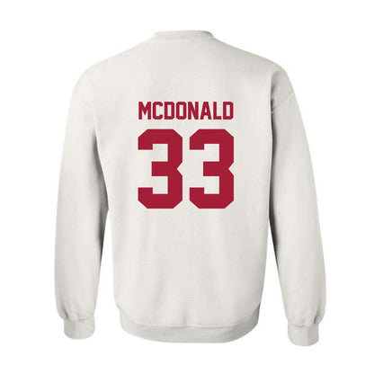 Arkansas - NCAA Women's Soccer : Madden McDonald - Generic Shersey Crewneck Sweatshirt-1