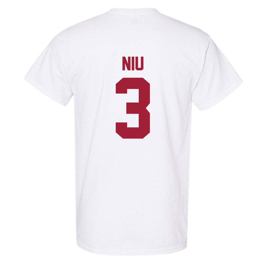 Arkansas - NCAA Women's Volleyball : Livia Niu - Generic Shersey T-Shirt-1
