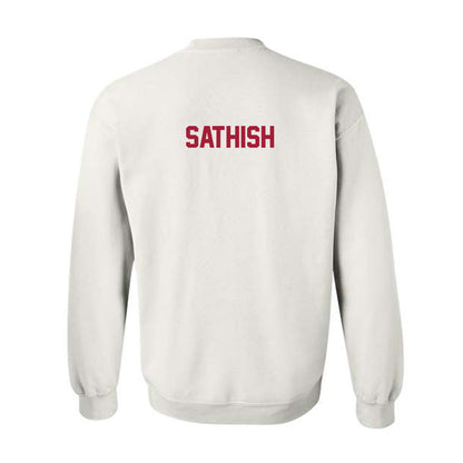 Arkansas - NCAA Women's Golf : Swetha Sathish - Generic Shersey Crewneck Sweatshirt-1
