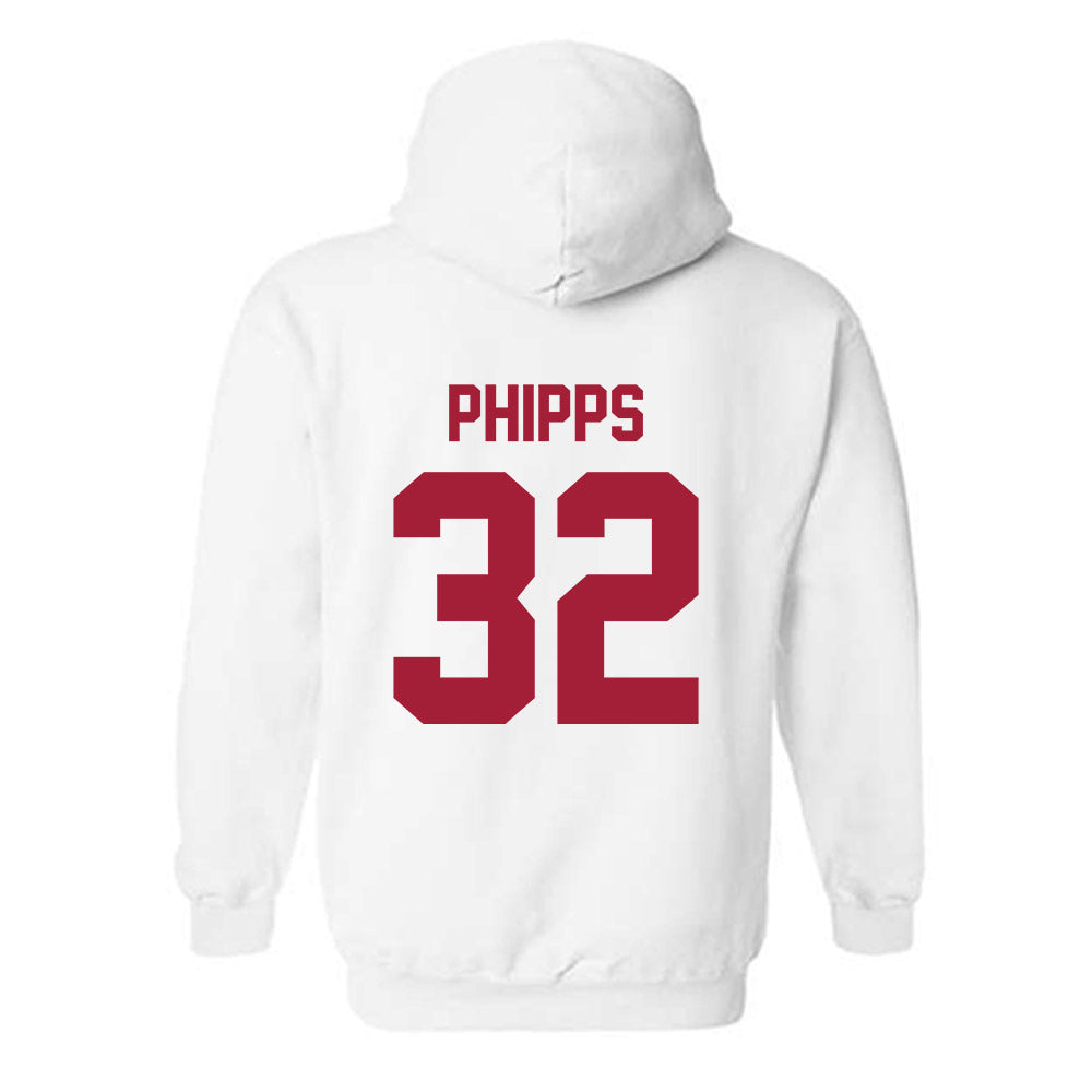 Arkansas - NCAA Football : Landon Phipps - Generic Shersey Hooded Sweatshirt-1