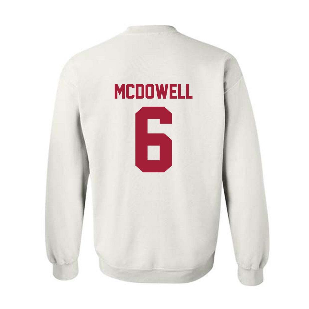 Arkansas - NCAA Softball : Ella McDowell - Generic Shersey Crewneck Sweatshirt-1