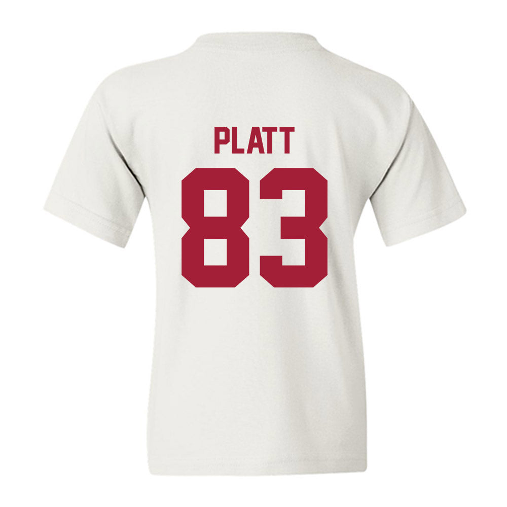 Arkansas - NCAA Football : Jaden Platt - Generic Shersey Youth T-Shirt-1