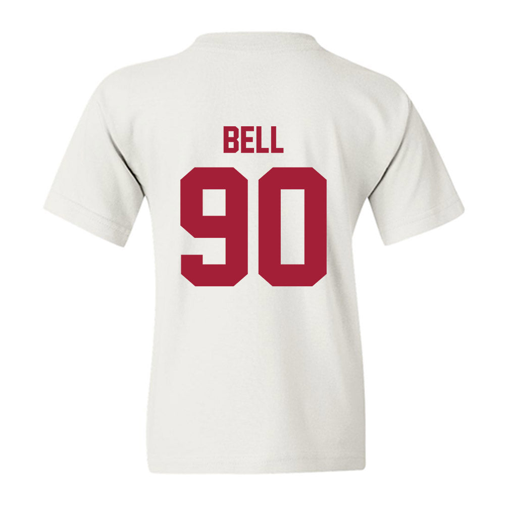 Arkansas - NCAA Football : Caleb Bell - Generic Shersey Youth T-Shirt-1