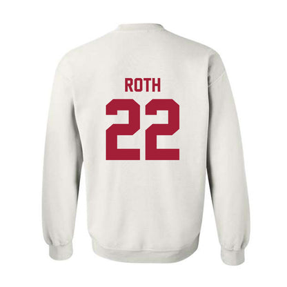 Arkansas - NCAA Women's Volleyball : Ava Roth - Generic Shersey Crewneck Sweatshirt-1