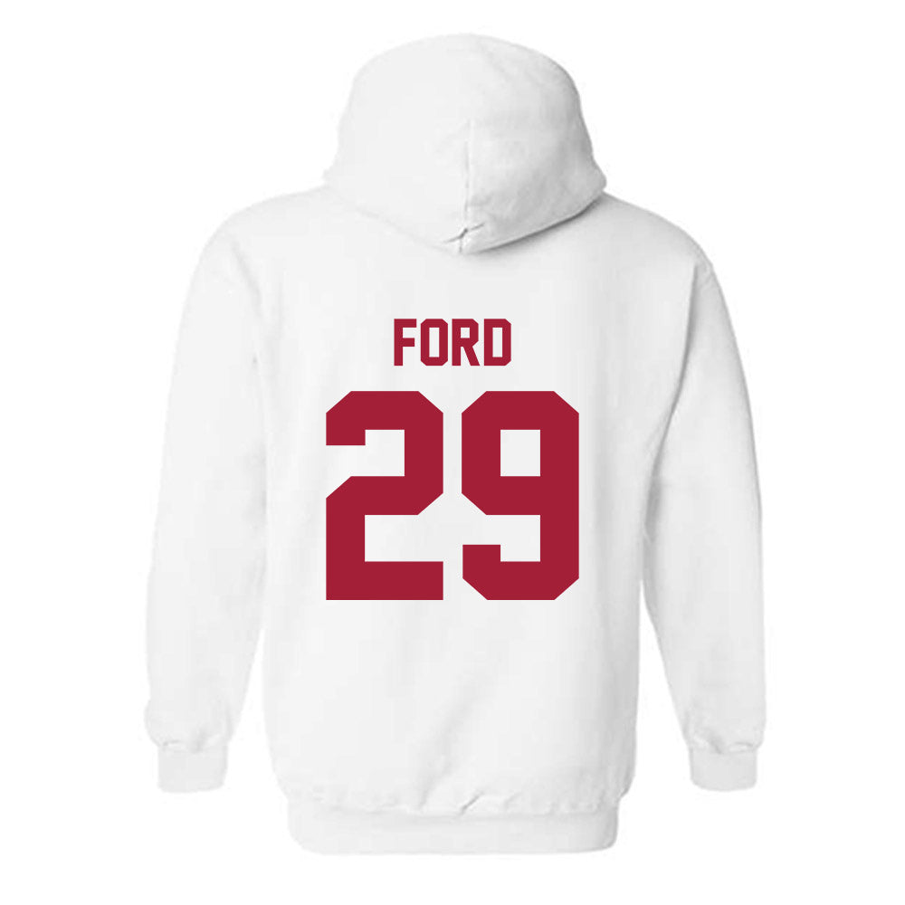 Arkansas - NCAA Football : Brandon Ford - Generic Shersey Hooded Sweatshirt-1