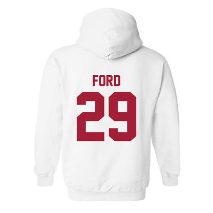 Arkansas - NCAA Football : Brandon Ford - Generic Shersey Hooded Sweatshirt-1
