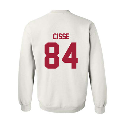 Arkansas - NCAA Football : Ismael Cisse - Generic Shersey Crewneck Sweatshirt-1