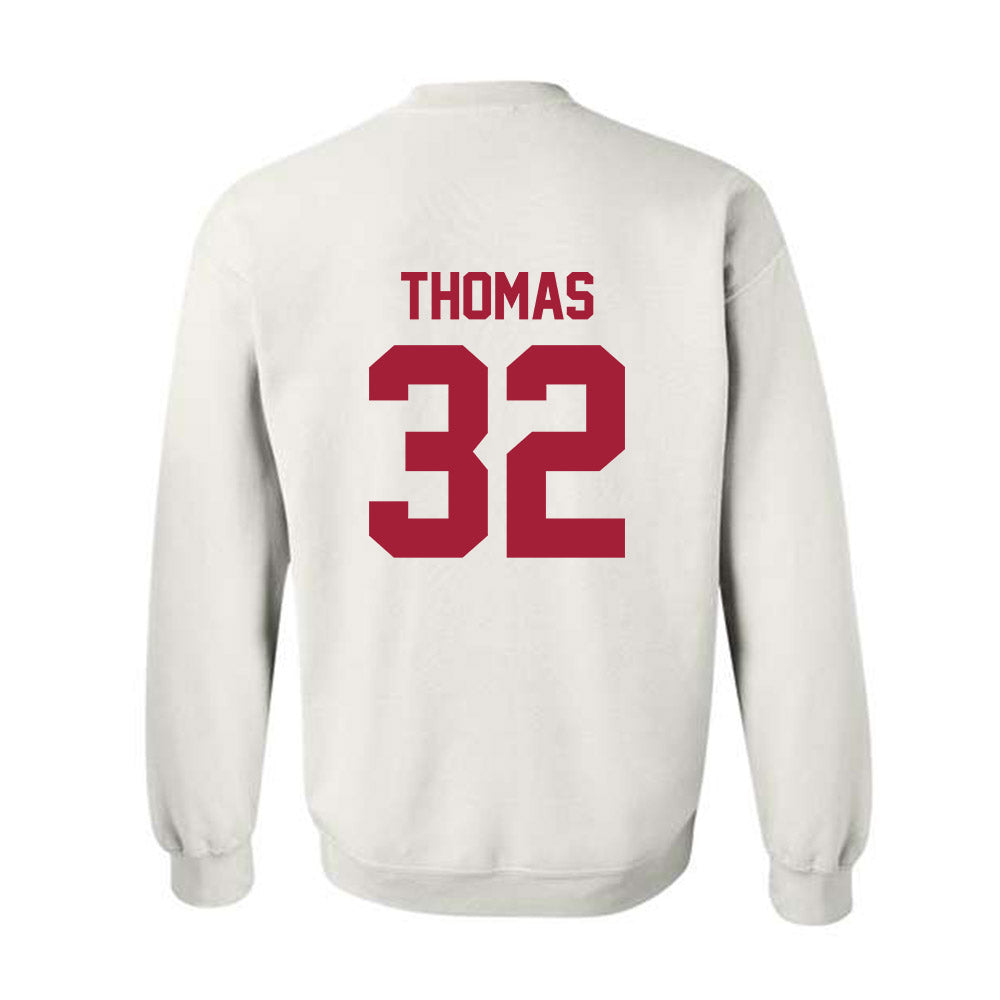 Arkansas - NCAA Women's Basketball : D'Asia Thomas - Generic Shersey Crewneck Sweatshirt-1