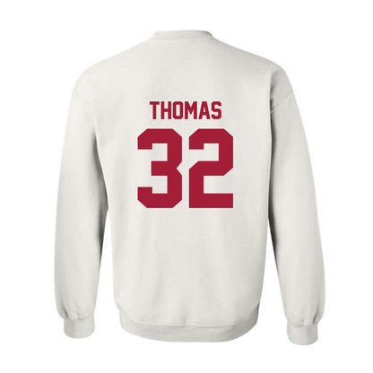 Arkansas - NCAA Women's Basketball : D'Asia Thomas - Generic Shersey Crewneck Sweatshirt-1