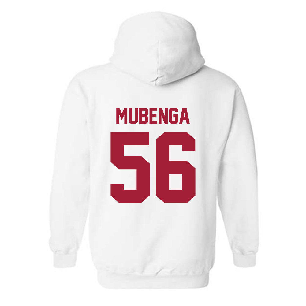 Arkansas - NCAA Football : Ben Mubenga - Generic Shersey Hooded Sweatshirt-1