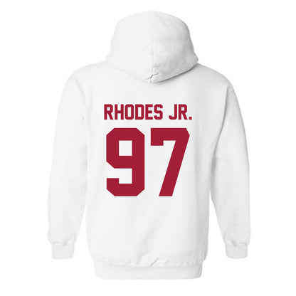 Arkansas - NCAA Football : Quincy Rhodes Jr. - Generic Shersey Hooded Sweatshirt-1