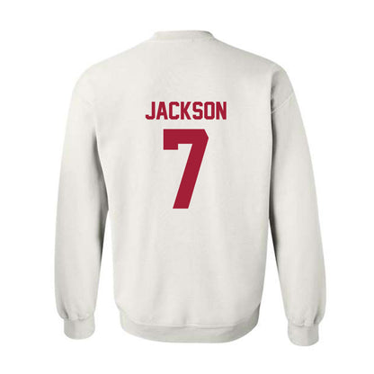 Arkansas - NCAA Football : KJ Jackson - Generic Shersey Crewneck Sweatshirt-1