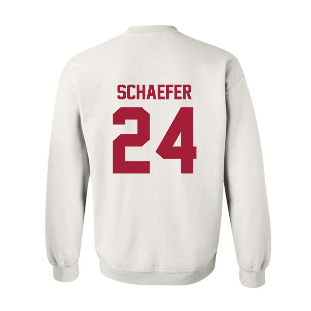 Arkansas - NCAA Baseball : Landon Schaefer - Generic Shersey Crewneck Sweatshirt-1