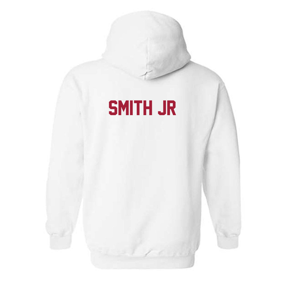 Arkansas - NCAA Men's Basketball : Jordan Smith Jr - Generic Shersey Hooded Sweatshirt-1