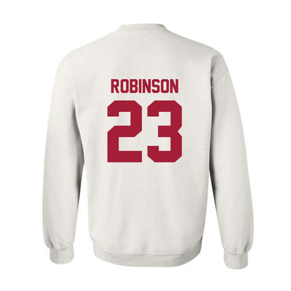 Arkansas - NCAA Women's Basketball : Emily Robinson - Generic Shersey Crewneck Sweatshirt-1