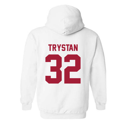 Arkansas - NCAA Baseball : Trystan Trystan - Generic Shersey Hooded Sweatshirt-1