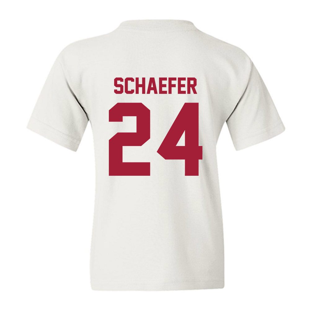 Arkansas - NCAA Baseball : Landon Schaefer - Generic Shersey Youth T-Shirt-1