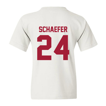 Arkansas - NCAA Baseball : Landon Schaefer - Generic Shersey Youth T-Shirt-1
