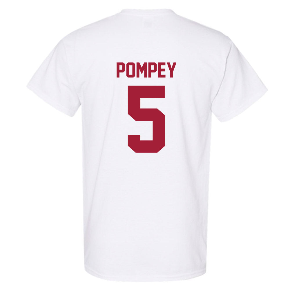Arkansas - NCAA Baseball : TJ Pompey - Generic Shersey T-Shirt-1