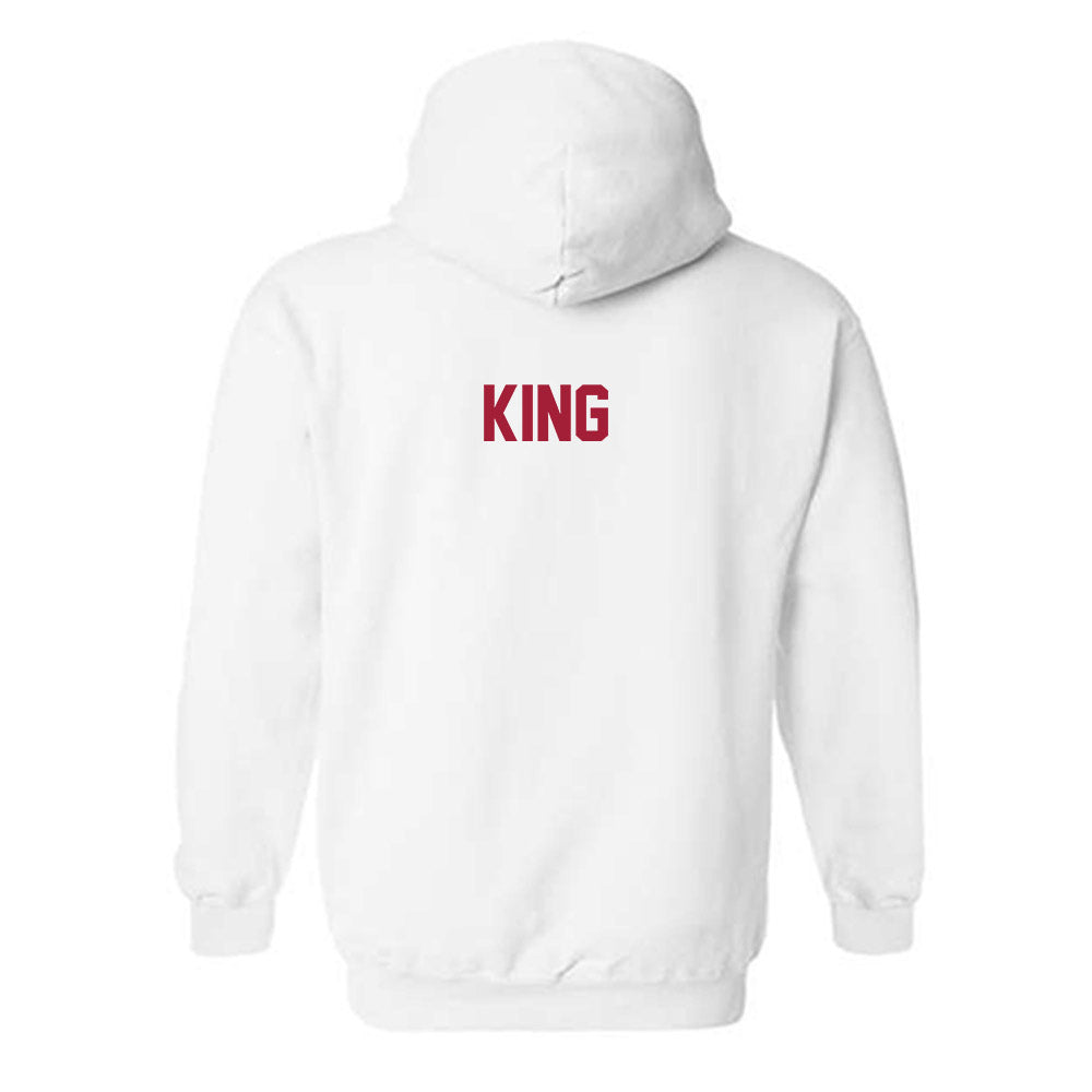 Arkansas - NCAA Women's Gymnastics : Avery King - Generic Shersey Hooded Sweatshirt-1