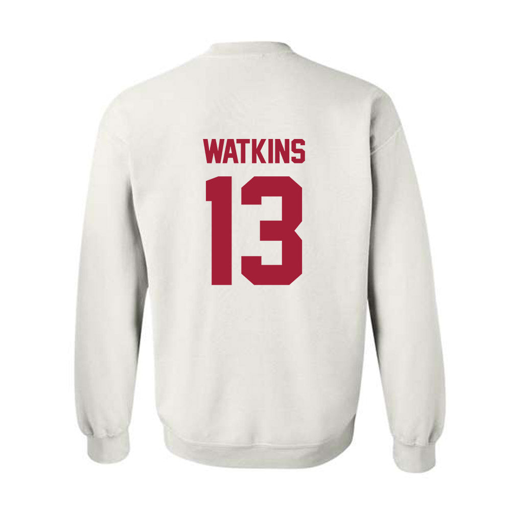 Arkansas - NCAA Football : Jelani Watkins - Generic Shersey Crewneck Sweatshirt-1