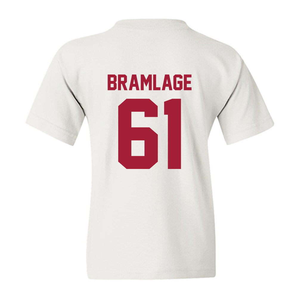 Arkansas - NCAA Football : Kaden Bramlage - Generic Shersey Youth T-Shirt-1