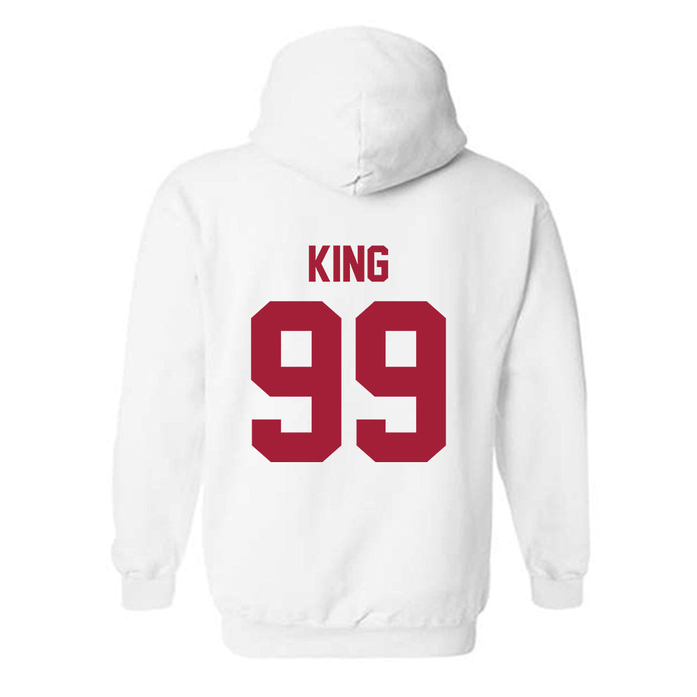 Arkansas - NCAA Softball : Lexi King - Generic Shersey Hooded Sweatshirt-1