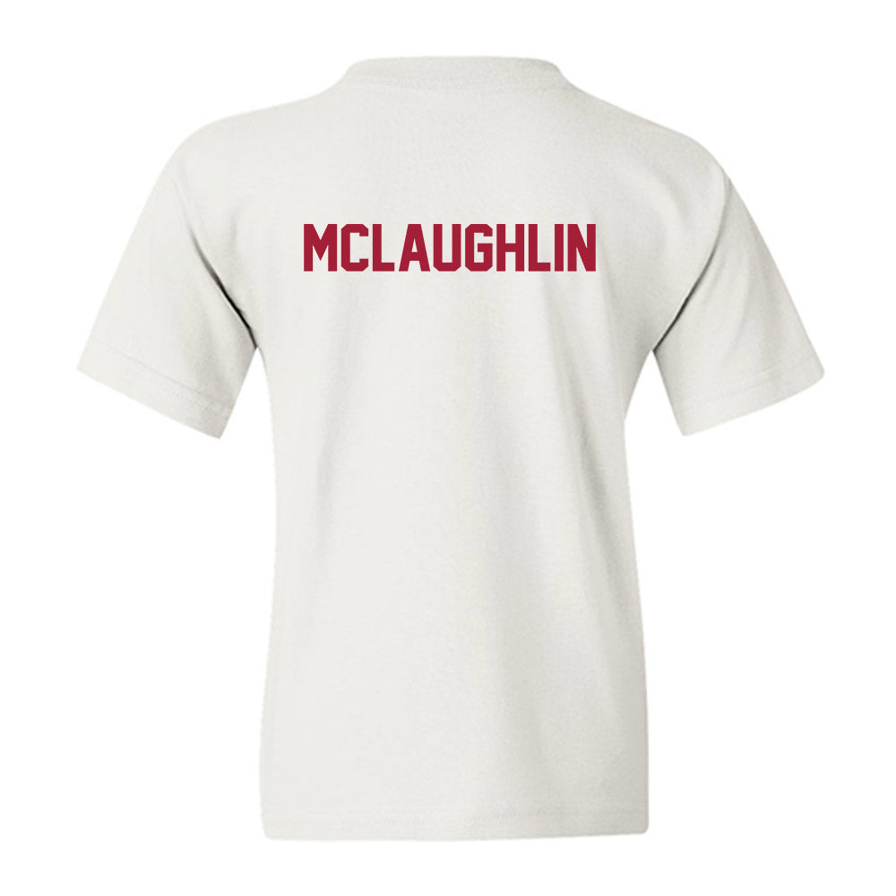 Arkansas - NCAA Men's Golf : Jackson McLaughlin - Generic Shersey Youth T-Shirt-1