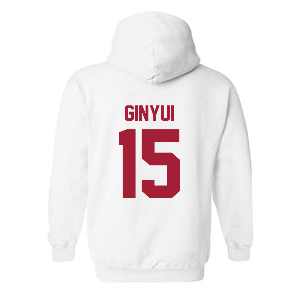 Arkansas - NCAA Football : Nsongbeh Ginyui - Generic Shersey Hooded Sweatshirt-1