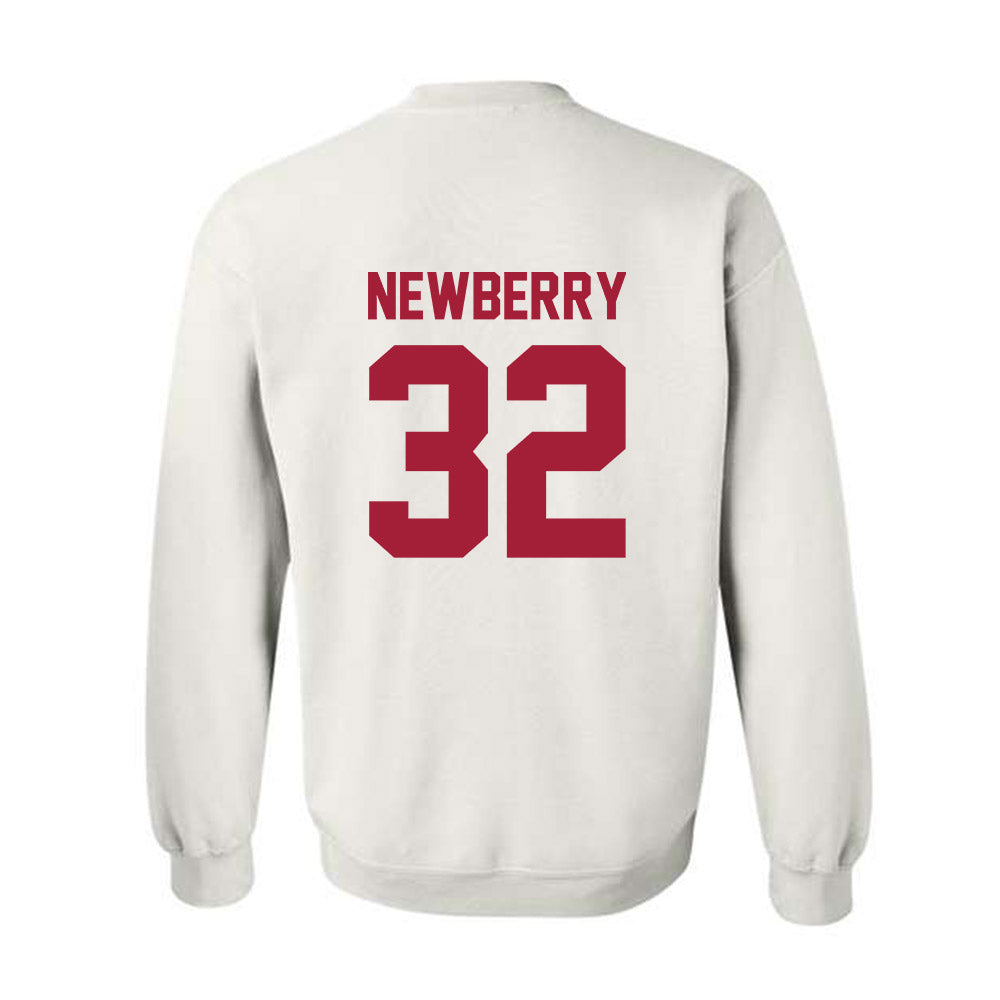Arkansas - NCAA Baseball : Trystan Newberry - Generic Shersey Crewneck Sweatshirt-1