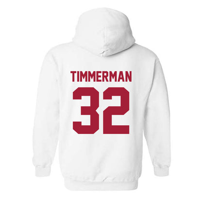 Arkansas - NCAA Softball : Saylor Timmerman - Generic Shersey Hooded Sweatshirt-1