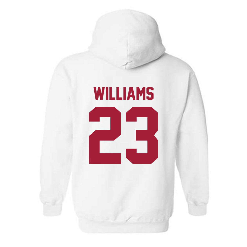Arkansas - NCAA Football : Ian Williams - Generic Shersey Hooded Sweatshirt-1
