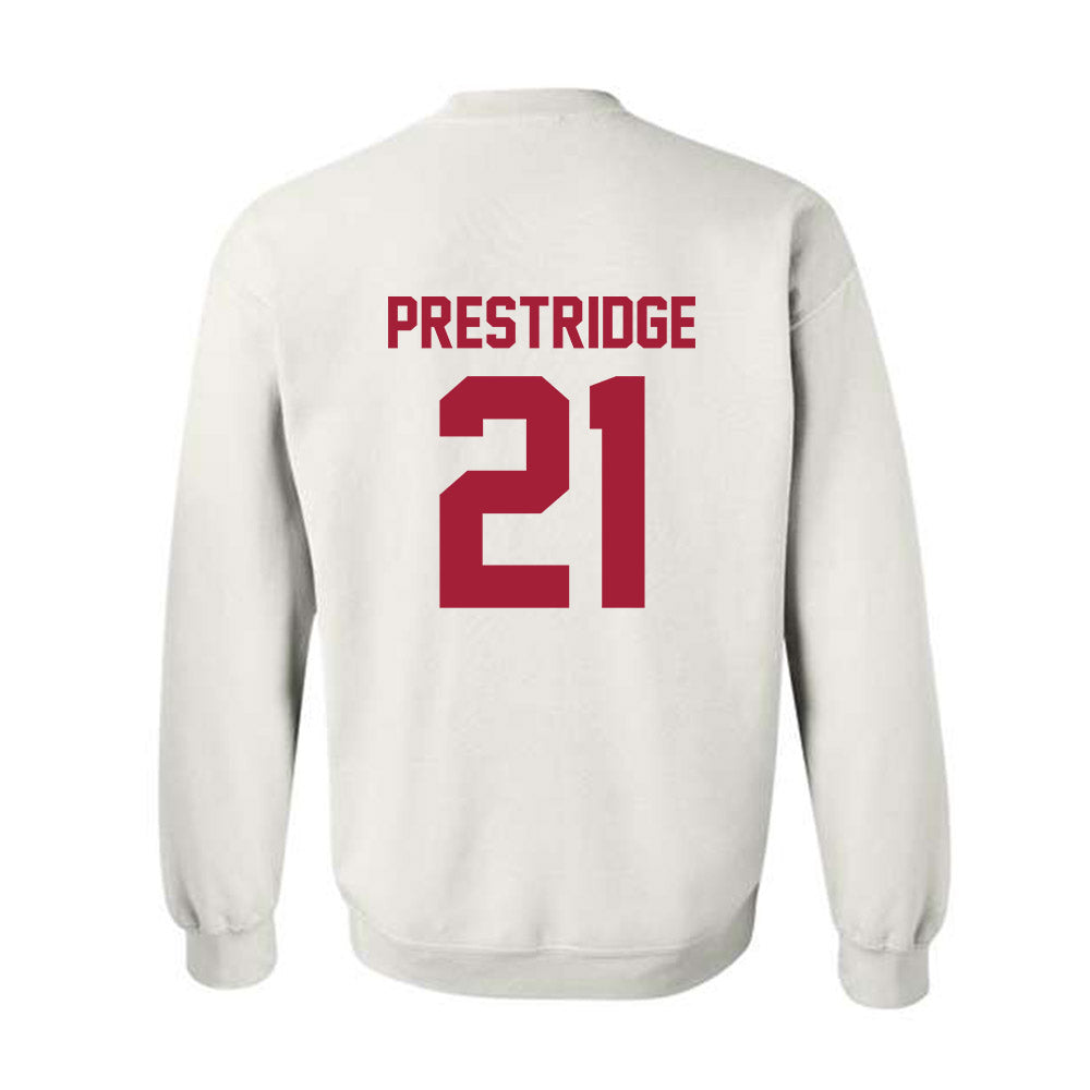 Arkansas - NCAA Women's Basketball : Kyiah Prestridge - Generic Shersey Crewneck Sweatshirt-1