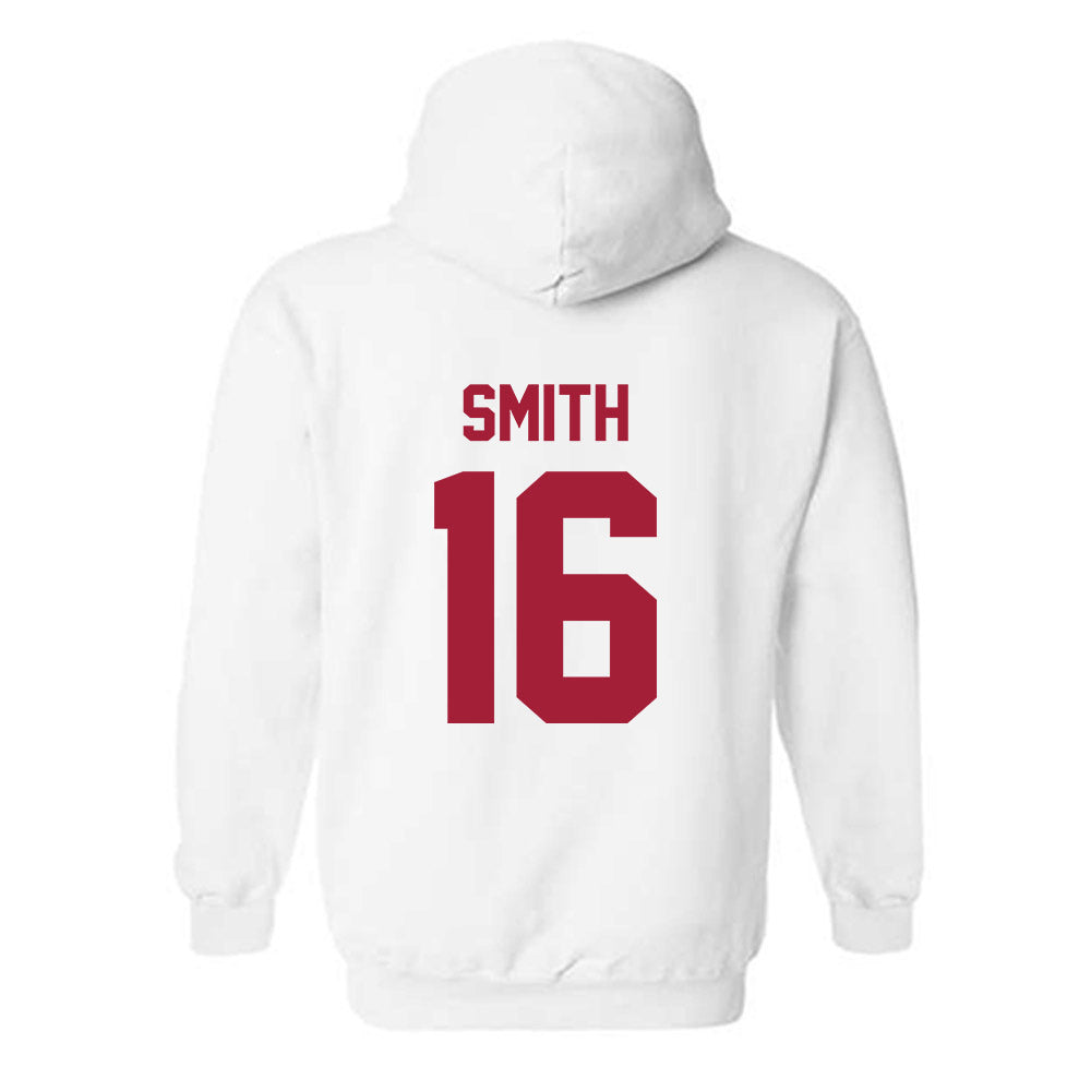 Arkansas - NCAA Women's Volleyball : Layla Smith - Generic Shersey Hooded Sweatshirt-1