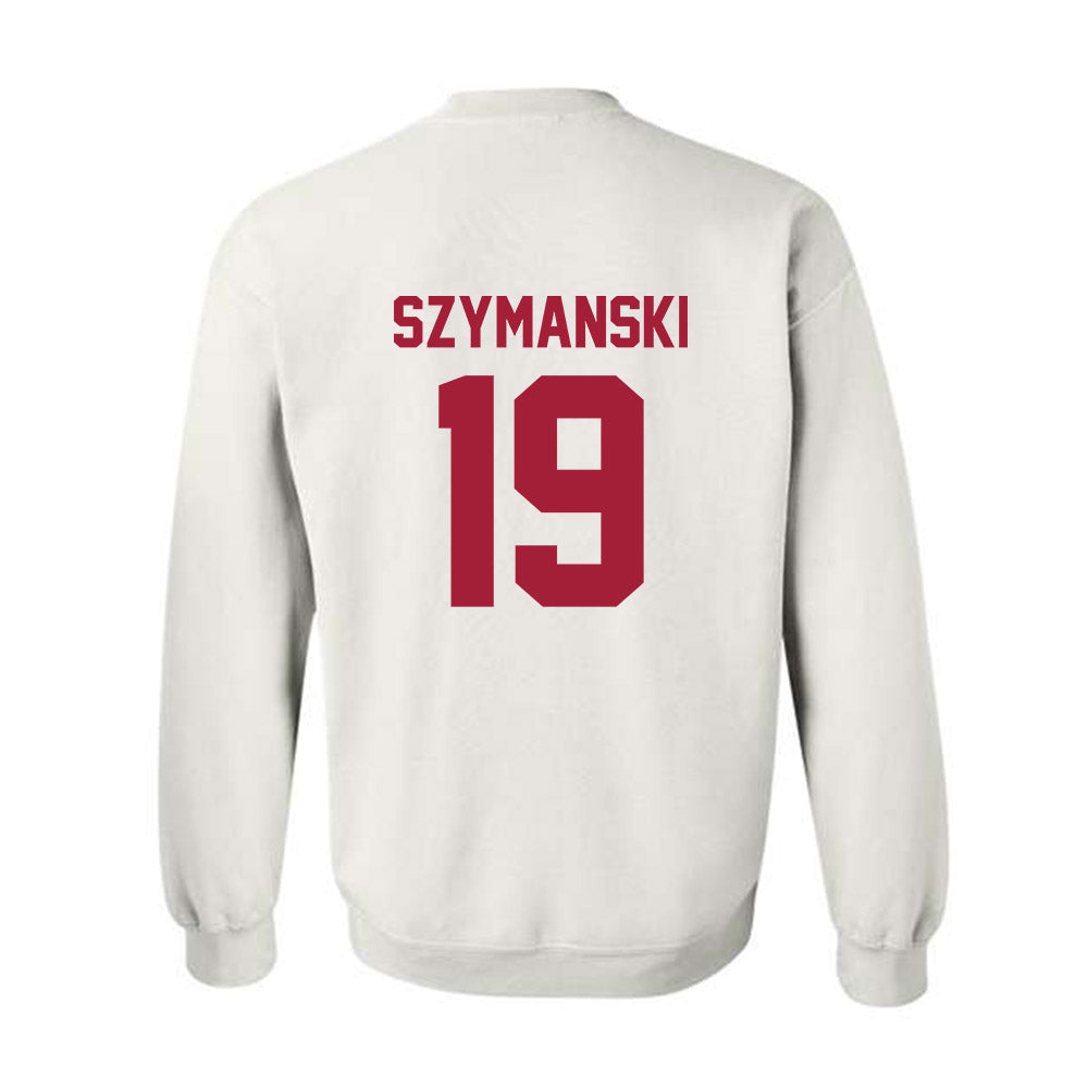 Arkansas - NCAA Women's Soccer : Paige Szymanski - Generic Shersey Crewneck Sweatshirt-1