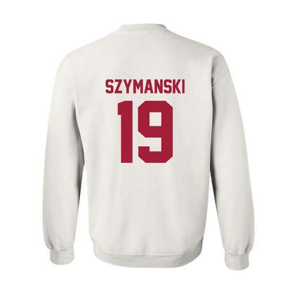 Arkansas - NCAA Women's Soccer : Paige Szymanski - Generic Shersey Crewneck Sweatshirt-1